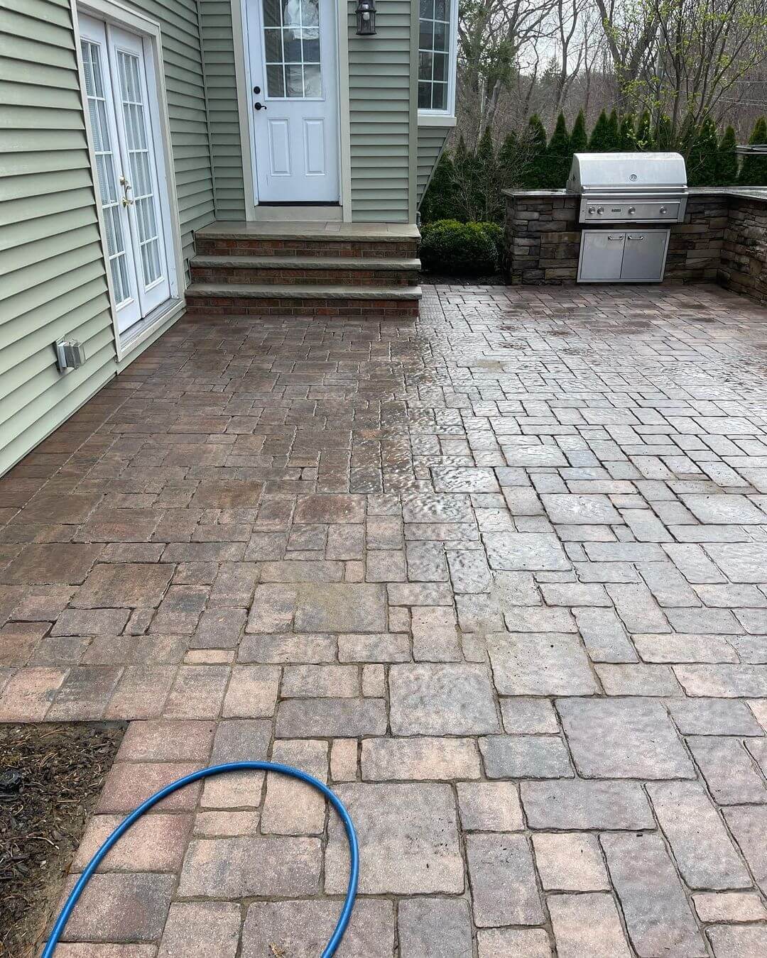 After the project of JPM Pressure Washing Corp in Nassau County